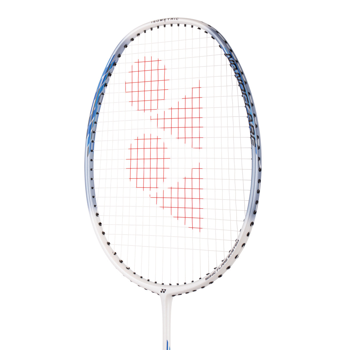 YONEX Nanoflare 001 Clear, white/sax, 5U G4, Werksbesaitung