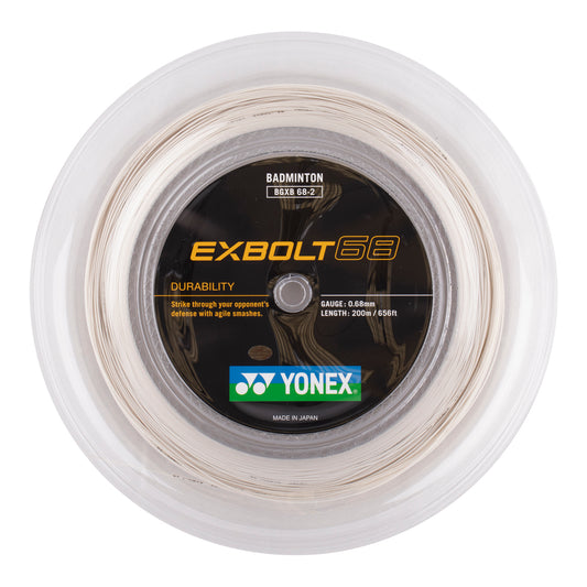 YONEX EXBOLT 68, 200m Rolle