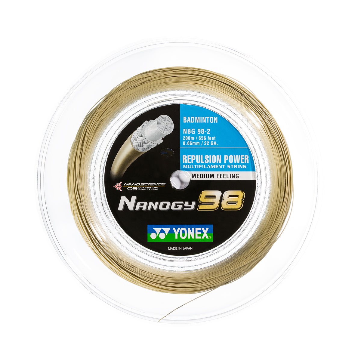 YONEX Nanogy 90, gold