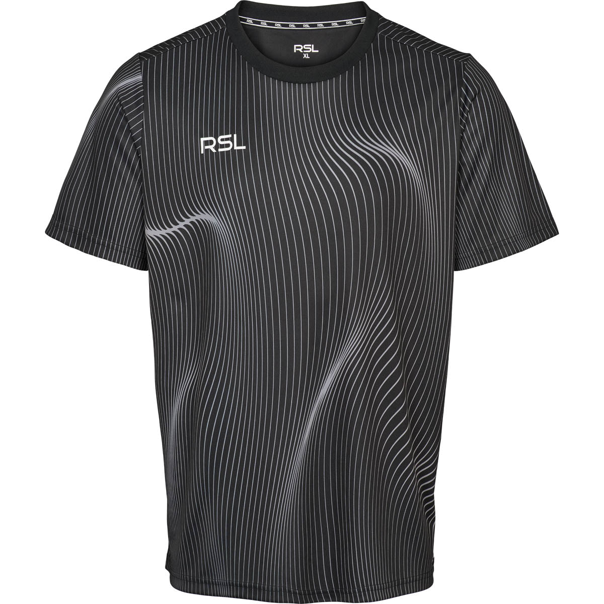 RSL Flow unisex Shirt, schwarz