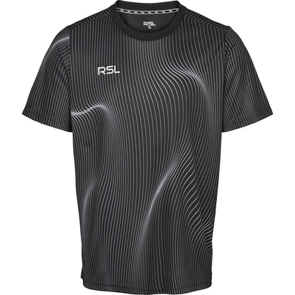 RSL Flow unisex Shirt, schwarz