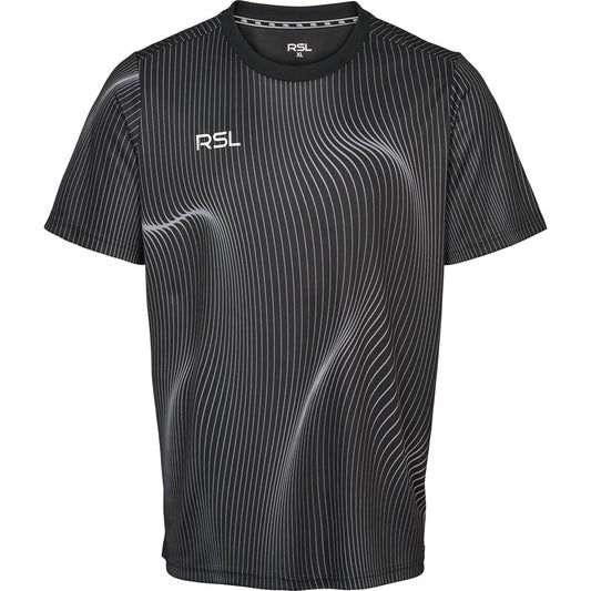 RSL Flow unisex Shirt, schwarz