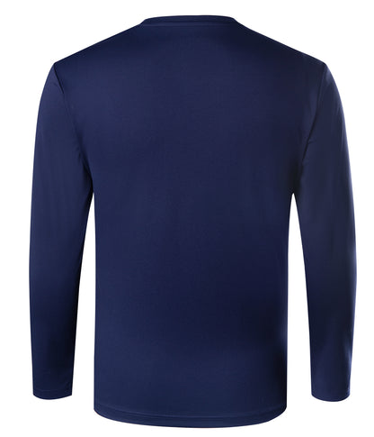 VICTOR Longsleeve T-35100 B unisex, blau