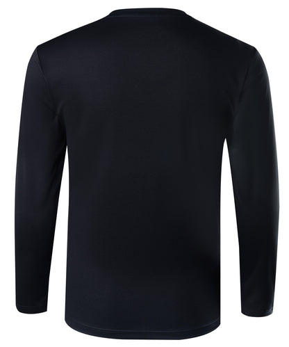 VICTOR Longsleeve T-35100 C unisex, schwarz