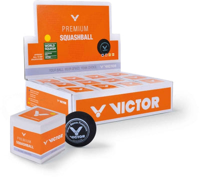 VICTOR Squashball; Speed: yellow (slow)