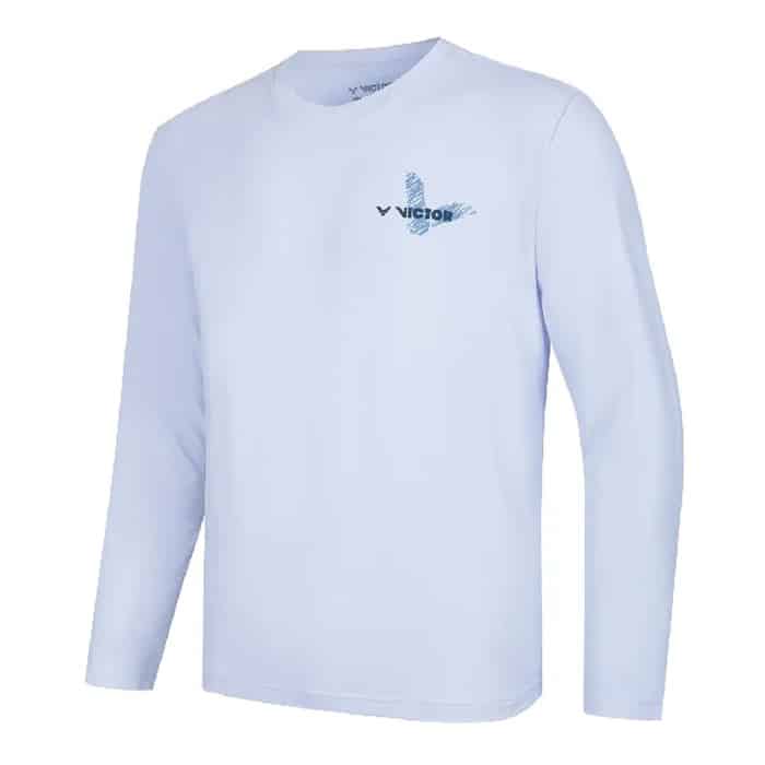 VICTOR Longsleeve T-55103 A – weiß