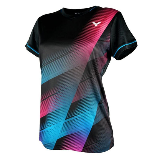 VICTOR T-Shirt T-54104 C, schwarz