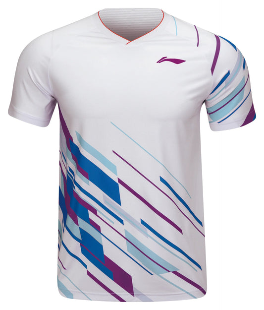 Li-Ning Unisex Wettkampfshirt Fan-Edition International Teams Power - weiß - AAYU225-2""