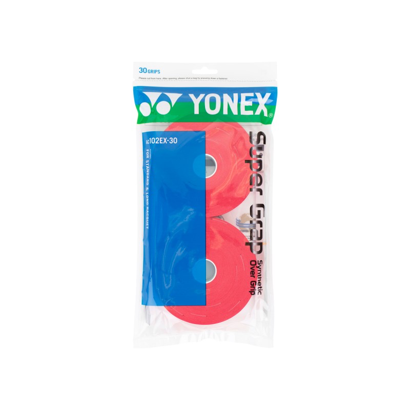 YONEX SUPER GRAP 30er Packung, rot